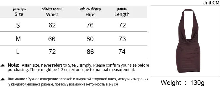 Velora Halter Mini Dress